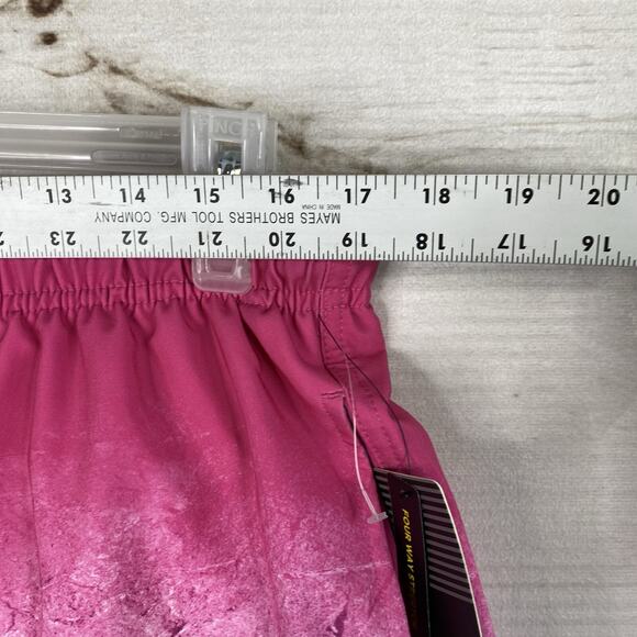 Ocean Current Mens Swim Shorts Sz L Pink Ombre 4-Way Stretch Mesh Lined NWT - Picture 6 of 13